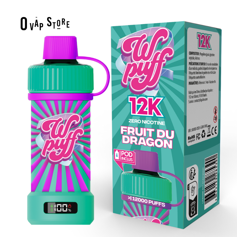 Kit Fruit du Dragon - Wpuff 12K Liquideo