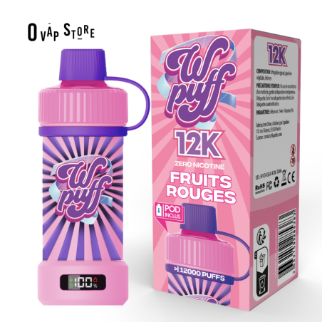 Kit Fruits Rouges - Wpuff 12K Liquideo