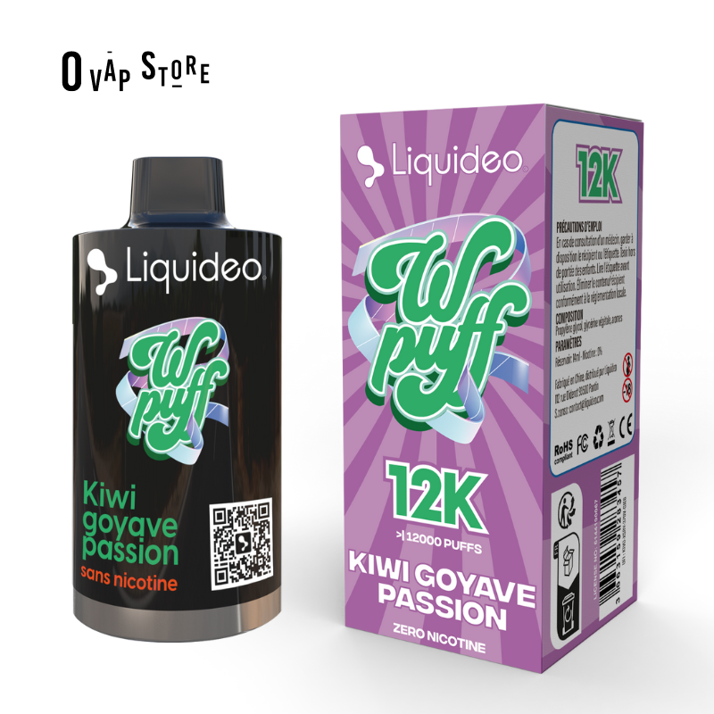 Pod Kiwi Goyave Passion - Wpuff 12K Liquideo