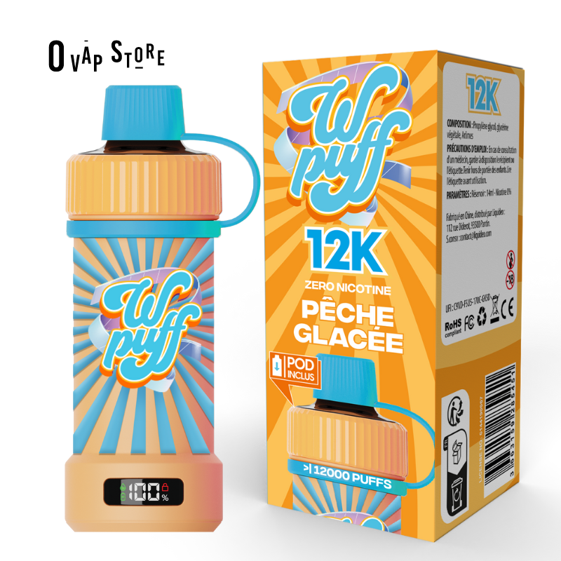 Kit Pêche Glacée - Wpuff 12K Liquideo