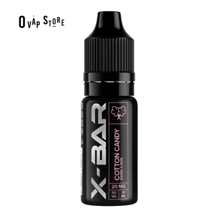 E-liquide Cotton Candy 10ml - X-Bar