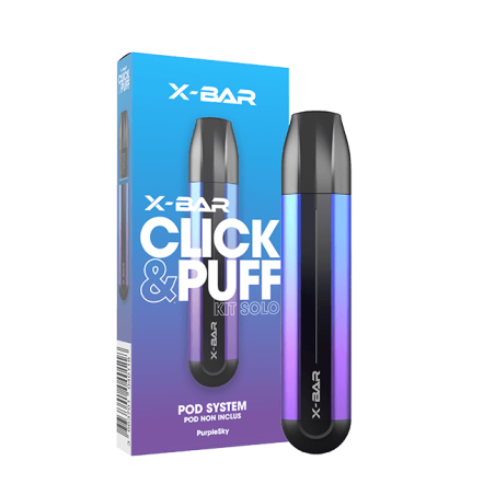 Batterie Solo Click & Puff Rechargeable - X-Bar