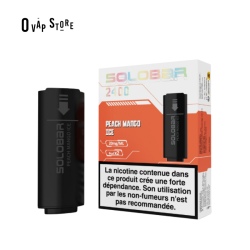 Pod Peach Mango Ice - Puff Rechargeable Solobar 2400