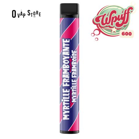 Puff Myrtille Framboise - Wpuff Liquideo