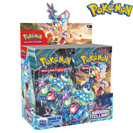 Display Couronne Stellaire - Pokemon Eclarte & Violet (EV07)