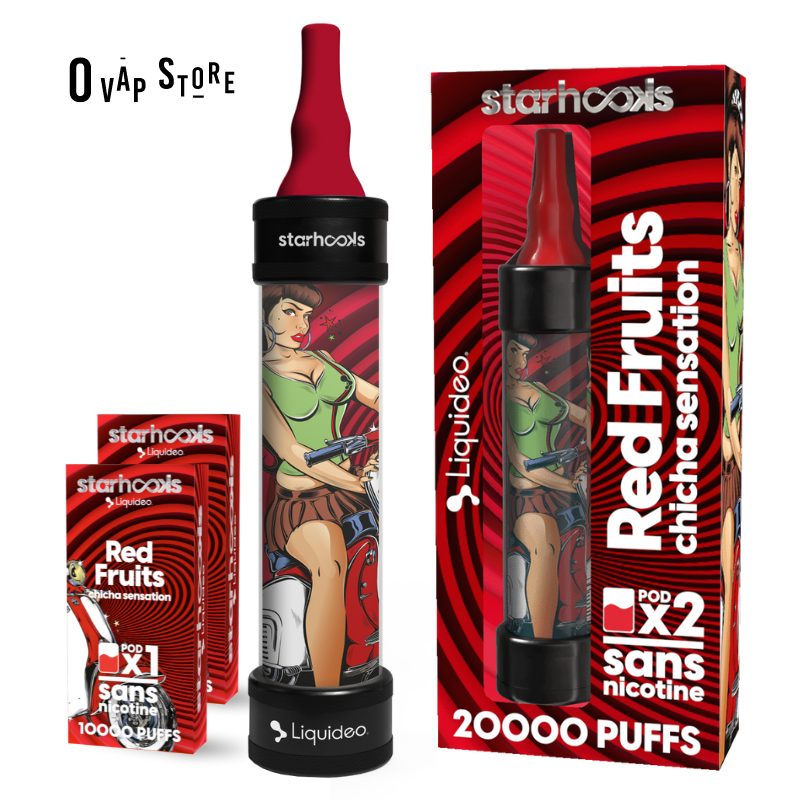 Kit Red Fruits - Chicha StarHooks Liquideo