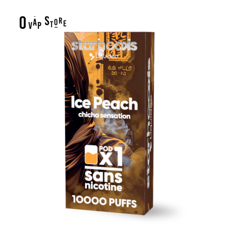 Pod Ice Peach - Chicha StarHooks Liquideo