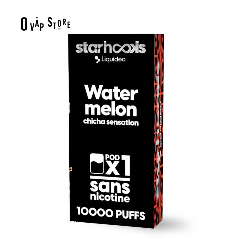 Pod Watermelon (pastèque) - Chicha StarHooks Liquideo