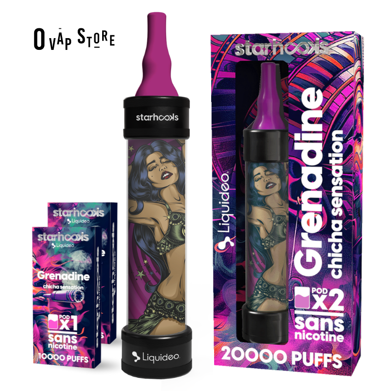 Kit Grenadine - Chicha StarHooks Liquideo