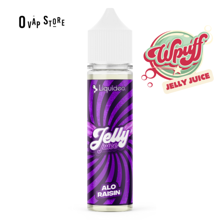 E-liquide Alo Raisin 50ml - Liquideo Jelly Juice