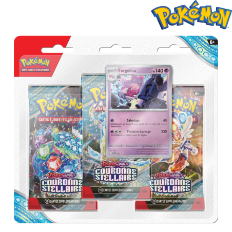 Tripack Couronne Stellaire - Ecarlate & Violet (EV07) Pokemon