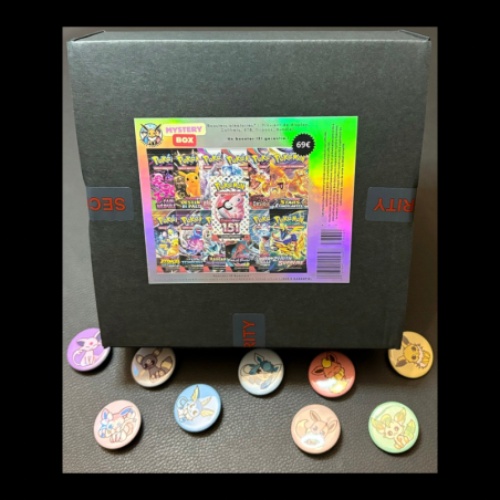 Mystery box pokemon Eevee Compagnie