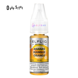 E-liquide Ananas Mangue Orange 10ml - ELFLIQ Elfbar