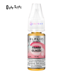 E-liquide Fraise Glacée 10ml - ELFLIQ Elfbar