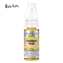 E-liquide Limonade Rose 10ml - ELFLIQ Elfbar