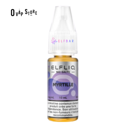 E-liquide Myrtille 10ml - ELFLIQ Elfbar