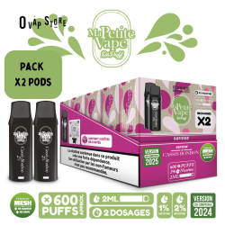 Pods Cassis Bonbon 2ml x2 - Repuff Ma Petite Vape Rechargeable