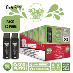 Pods Pomme Fruits Rouges 2ml x2 - Repuff Ma Petite Vape Rechargeable