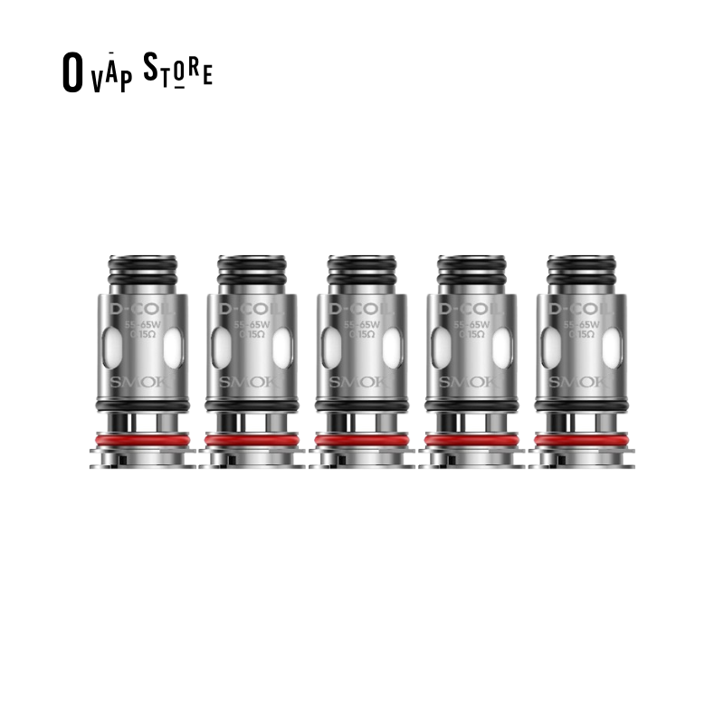 Pack Resistances D-Coil x5 - Smoktech