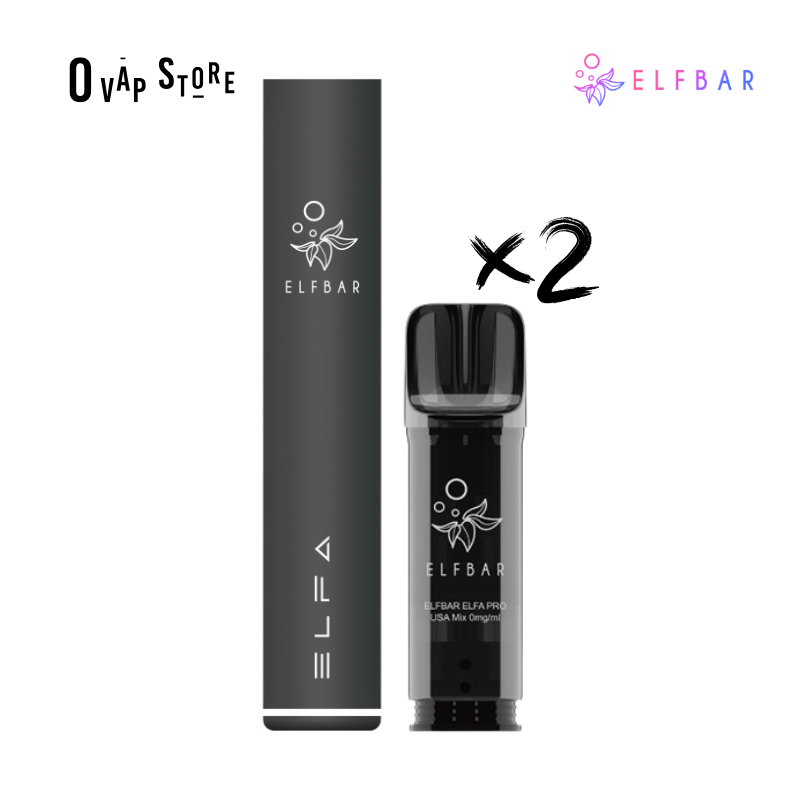 Pack ELFA (Batterie + Pods 2ml x2) - Elfbar