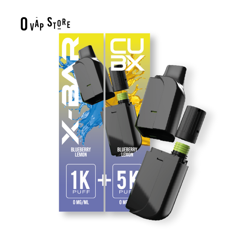 Recharge Blueberry Lemon CUB-X (Pod+Reservoir) - X-Bar