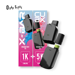 Recharge Dragon Fruit Ice CUB-X (Pod+Reservoir) - X-Bar