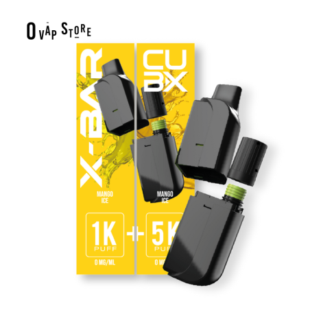 Recharge Mango Ice CUB-X (Pod+Reservoir) - X-Bar