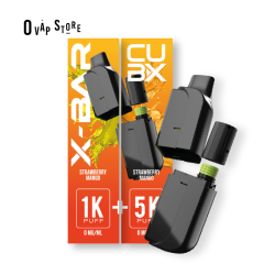 Recharge Strawberry Mango CUB-X (Pod+Reservoir) - X-Bar