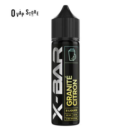 E-liquide Granité Citron 50ml - X-Bar