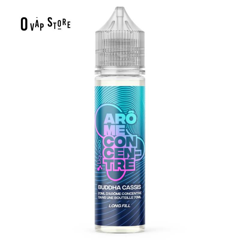 Arôme Concentré Buddha Cassis 20ml Longfill - Liquideo