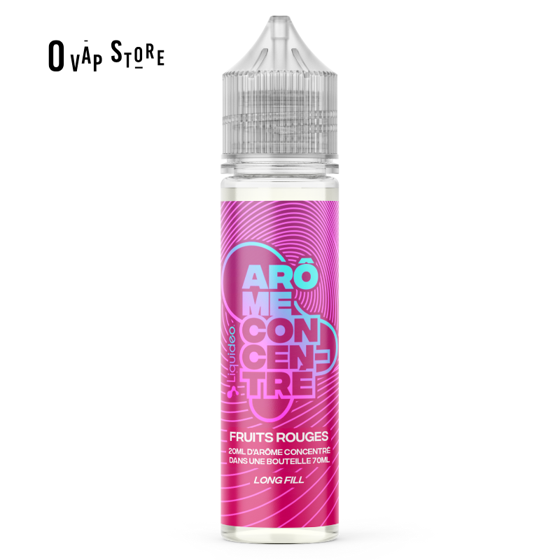 Arôme Concentré Fruits Rouges 20ml Longfill DIY - Liquideo