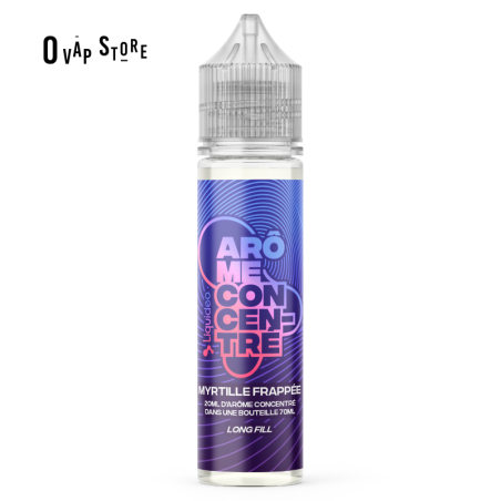 Arôme Concentré Myrtille Frappée 20ml Longfill DIY - Liquideo
