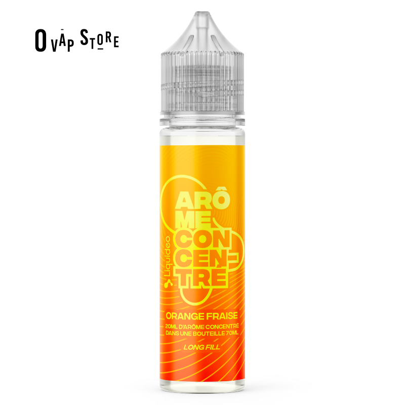 Arôme Concentré Orange Fraise 20ml Longfill DIY - Liquideo