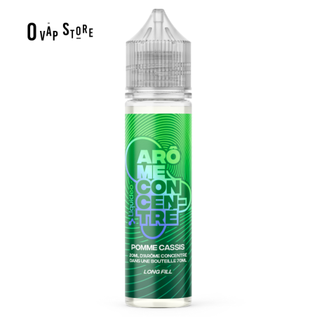 Arôme Concentré Pomme Cassis 20ml Longfill DIY - Liquideo