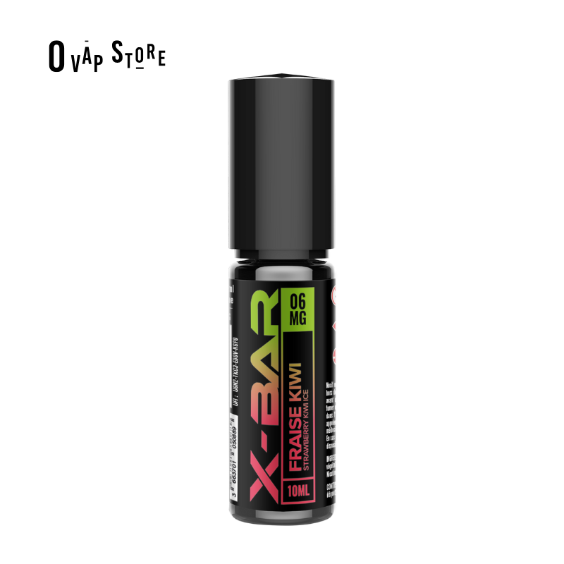E-liquide Fraise Kiwi 10ml Classic Nic - X-Bar