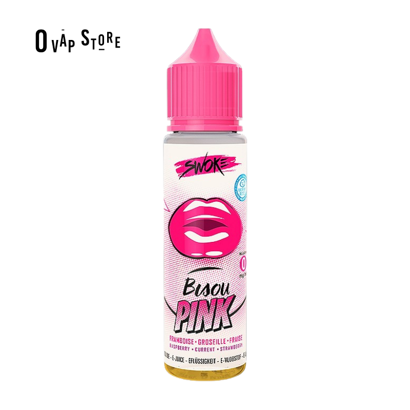 E-liquide Bisou Pink 50ml - Swoke