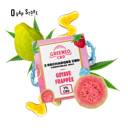 Pods Wilo Goyave Frappée x2 CBD - Greeneo