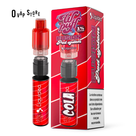 Puff Rechargeable Cola - Wpuff Fusion Pod System Liquideo