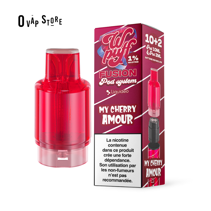 Pod My Cherry Amour - Wpuff Fusion Pod System Liquideo