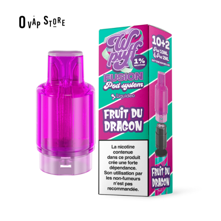 Pod Fruit du Dragon - Wpuff Fusion Pod System Liquideo