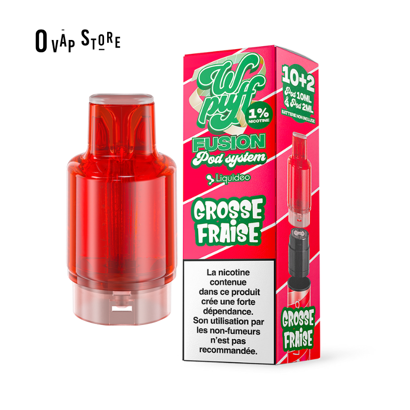 Pod Grosse Fraise - Wpuff Fusion Pod System Liquideo