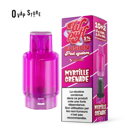 Pod Myrtille Grenade - Wpuff Fusion Pod System Liquid