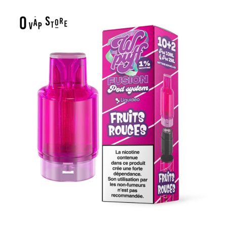 Pod Fruits Rouges - Wpuff Fusion Pod System Liquideo