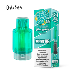 Pod Menthe - Wpuff Fusion Pod System Liquideo