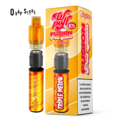 Puff Rechargeable Triple Melon - Wpuff Fusion Pod System Liquideo