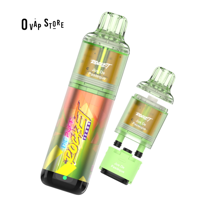 Puff Jus de pastèque 32K - Big Puff Rocket Pod Rechargeable