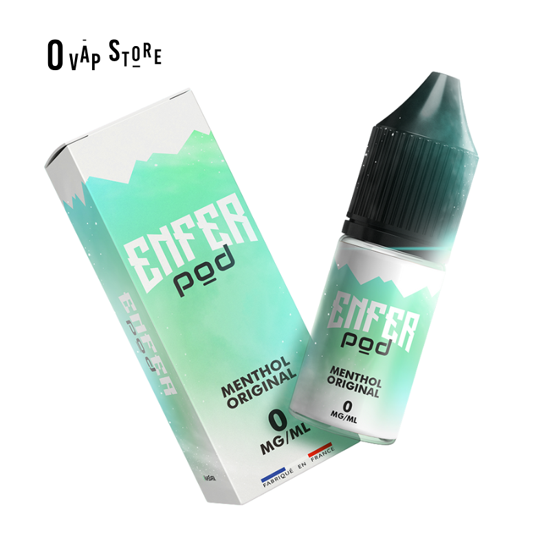 E-liquide Enfer Pod Menthol Original 10ml - Vape47