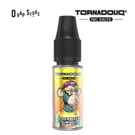E-liquide Strawberry Kiwi Ice 10ml - Tornadoliq RandM