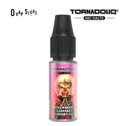 E-liquide Strawberry Raspberry Cherry Ice 10ml - Tornadoliq RandM