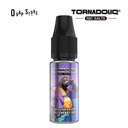 E-liquide Dragon Fruit Blueberry Ice 10ml - Tornadoliq RandM
